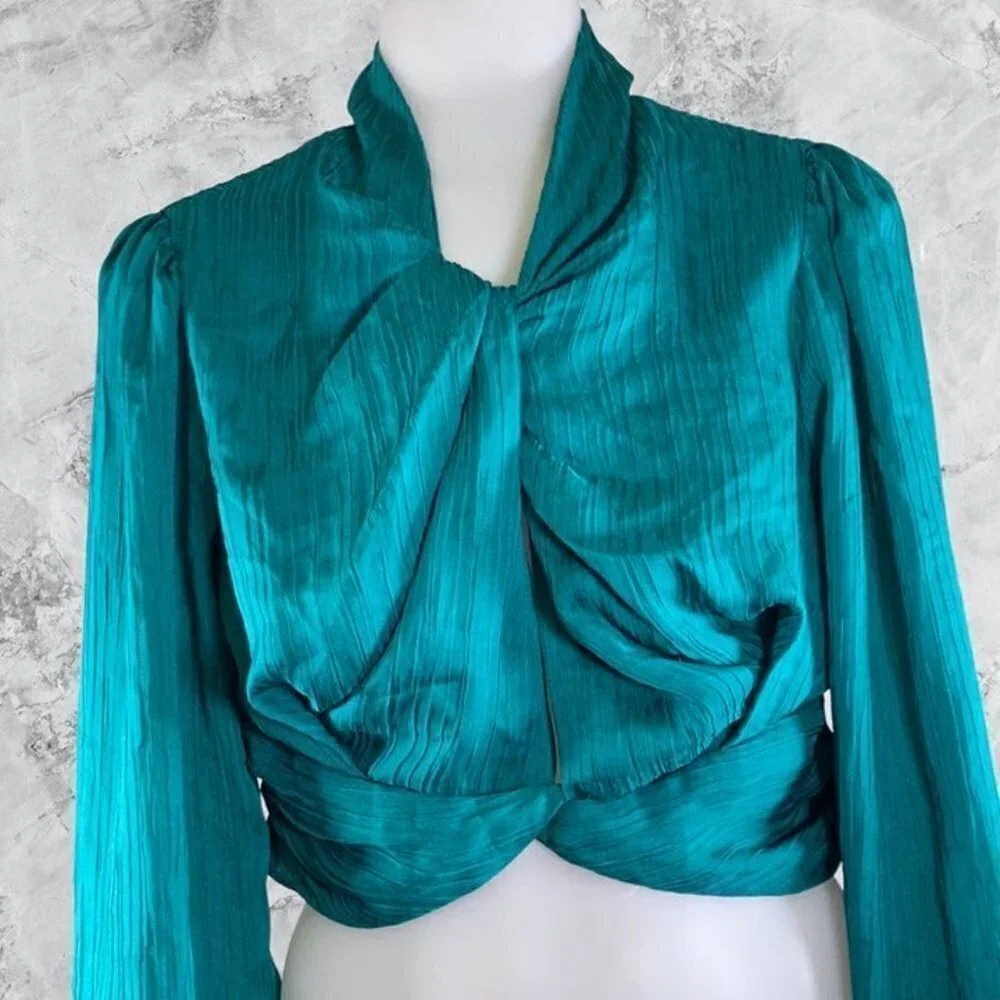 House of Harlow 1960 x REVOLVE Lucille Top - Deep Teal